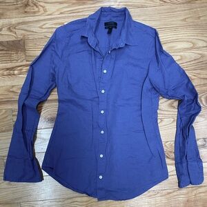 J Crew linen blouse